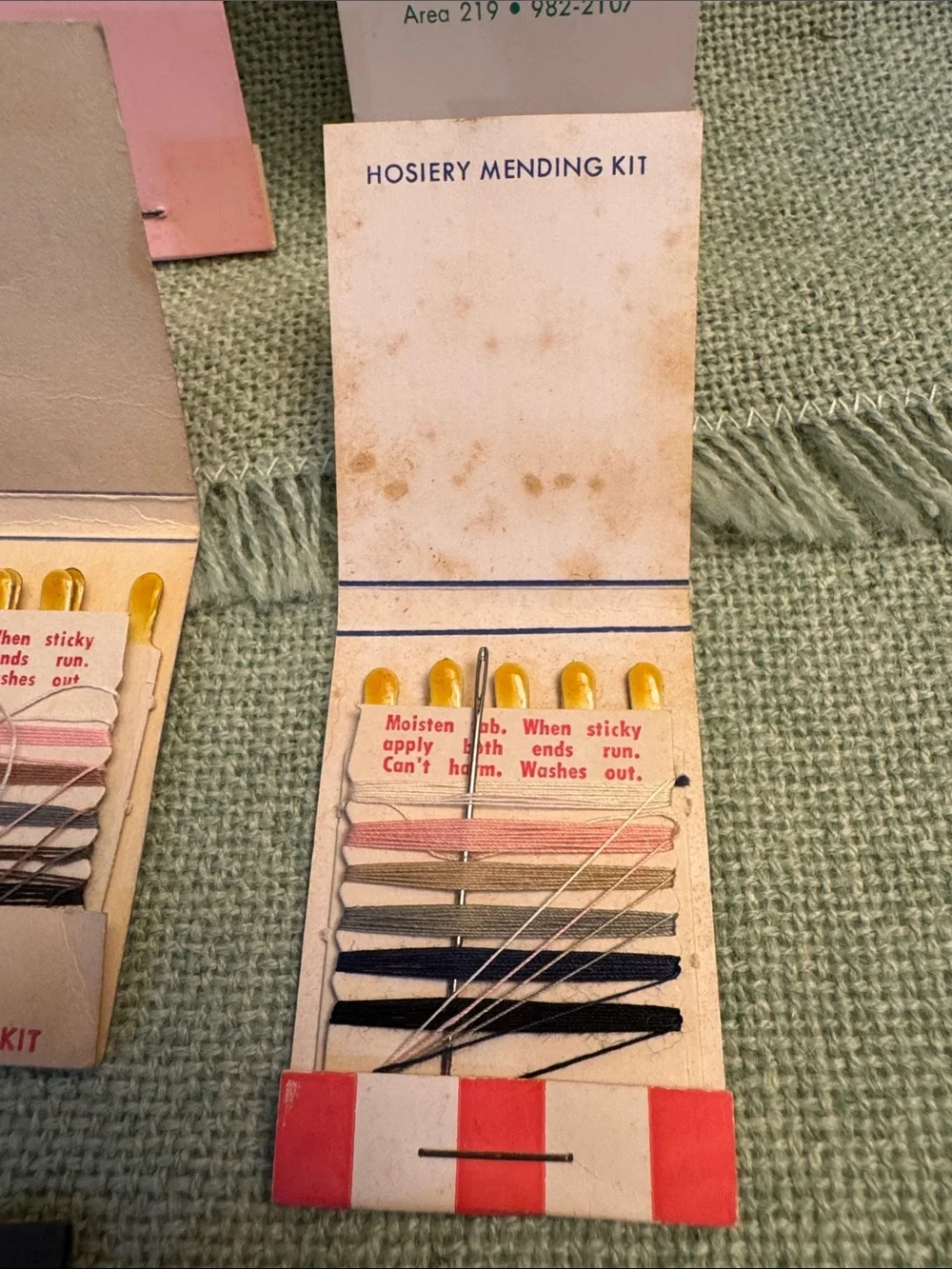 Vintage Advertising Sewing Ephemera Lot